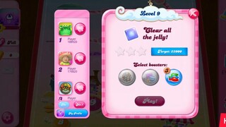 CANDY CRUSH SAGA LEVEL 9 (NEW VERSION)