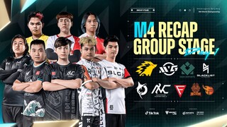 M4 GROUP STAGE DAY 1 RECAP | M4 World Championship #DareToBeGreat #MLBBM4