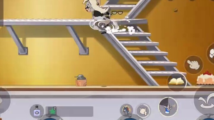 Kate is so powerful that she can't even get dizzy!