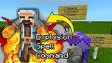 How to get a Wizard Explosion Power in Minecraft using Command Block Tricks