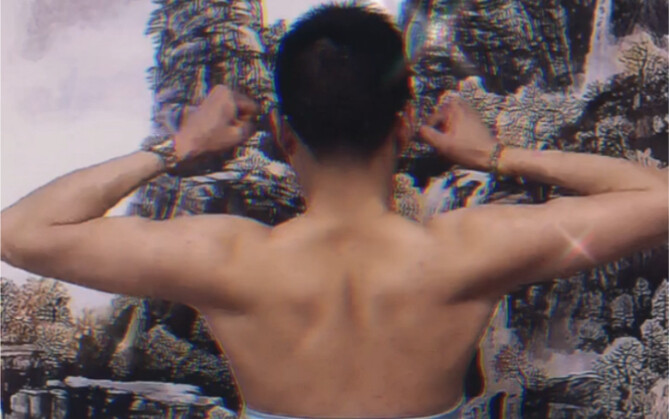 Muscular DJ Lazy Sheep