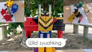 Bộ Robot Động Vật Vĩ Đại Wild zyuohking zyuohger