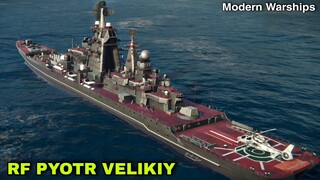 Modern Warships: RF PYOTR VELIKIY online gameplay.