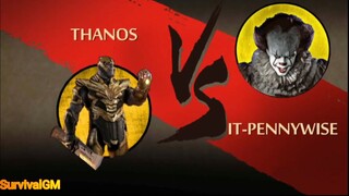 thanos đấu với it #game