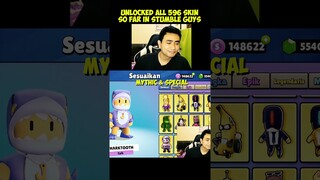 UNLOCKED All 596 stumble guys skins 🏆🤯 ALL skins Complete 😍