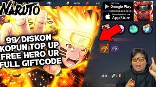 Game Naruto Paling Ramah F2p No 1 Dengan Hadiah Terbanyak Full Giftcode Gacha Naruto Six Path Mode