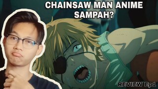 CHAINSAW MAN EPISODE 1 SUB INDONESIA (Review+Alur cerita)