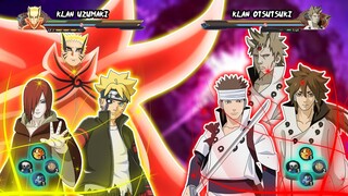 NARUTO BARYON MODE, BORUTO & NAGATO VS HAGOROMO, INDRA & ASHURA | Naruto Storm 4 MOD