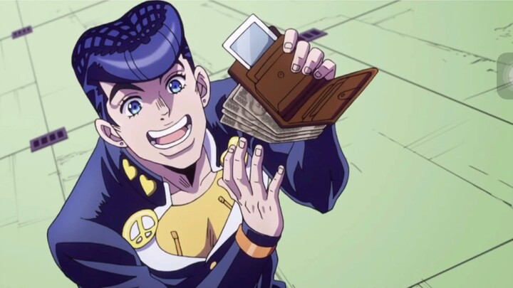 Josuke never cared about Jotaro's inheritance. All he wanted was pocket money from his father.