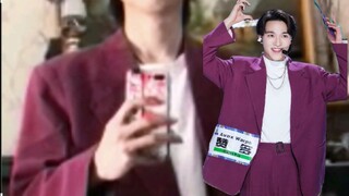Ketika orang biasa mengenakan setelan merah dari debut Zando...