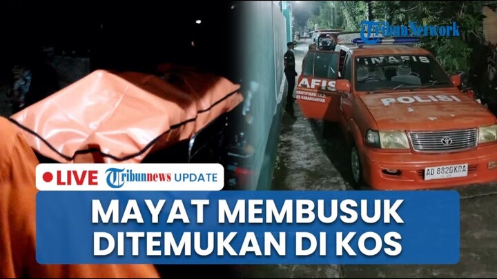 🔴 LIVE: Mayat Ditemukan di Indekos Colomadu Hampir Membusuk, Korban Terakhir Terlihat Membeli Galon