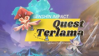 Baru bisa nyelesain nih Sumeru Pari Quest | Khvarena Baik & Buruk | Genshin Impact