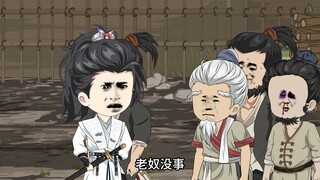 男人在回村时发现一件奇怪的事。所有村民都拎着板凳朝同一方向跑去