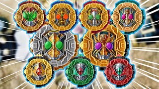Sword chefs rejoice! I made a complete Blade series of all knight dials! Including the latest Mutsuk