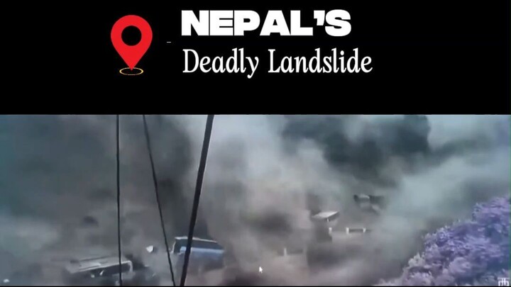 Nepal’s Deadly Landslide #shorts