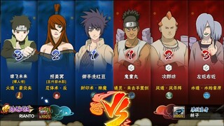 NARUTO ONLINE , ANKO MITARASHI , MEI TERUMI , MIRAI SARUTOBI #NARUTOMOBILE #NXB