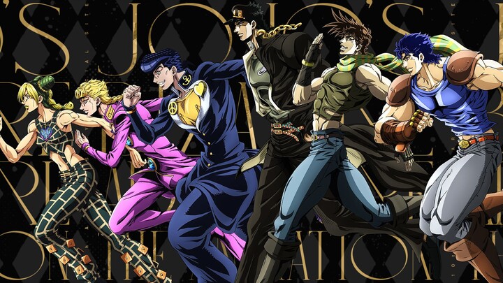 【JOJO动画十周年】这里的人都拥有黄金精神