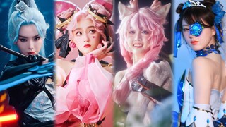 天哪！原来女明星cos也有参差……