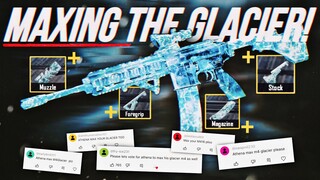 FINALLY, ATHENA UPGRADED HIS GLACIER M4😱 - “MAX LEVEL OF GLACIER M4 GAMEPLAY!”