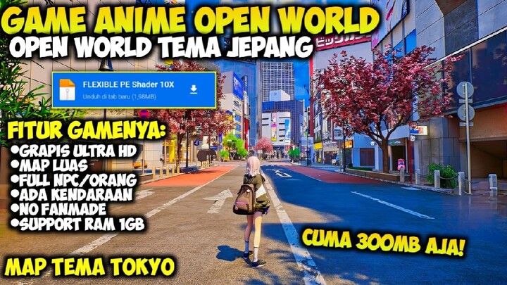 BARU! Game Anime Open World Tema Jepang Terbaru 2023 | Offline Dan Cuma 300Mb Aja - Map Luas!!