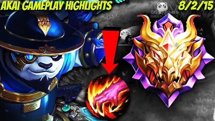 This is why AKAI JUNGLE is STILL PICK in HIGH POINTS RANK!!! | AKAI GAMEPLAY 2022 | MLBB