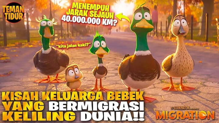 PERGINYA JALAN KAKI ATAU TERBANG - ALUR CERITA MIGRATION 2023