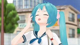 【MMD】让Miku打个喷嚏的话？