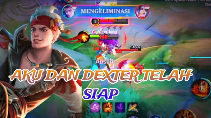 AKU DAN DEXTER TELAH SIAP