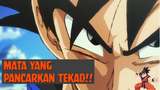 Pancaran Mata Goku yang Penuh Tekad❗❗