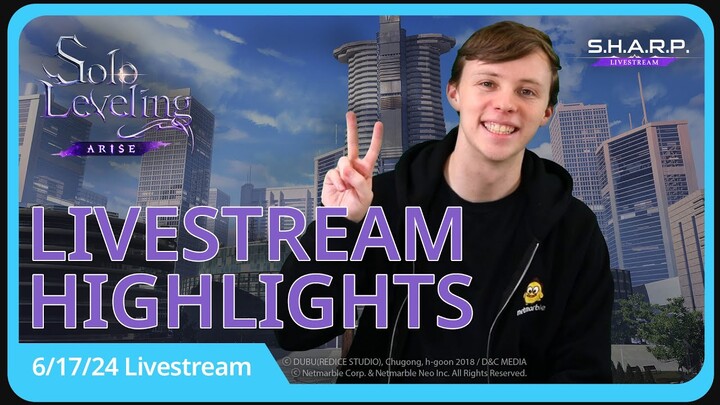 6/17/24 Livestream Highlights