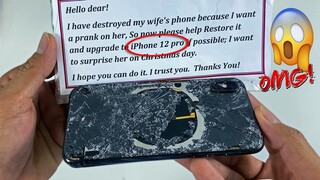 Restore iPhone X Cracked and Turn it into an iPhone 12 Pro, Rebuild Broken Phone