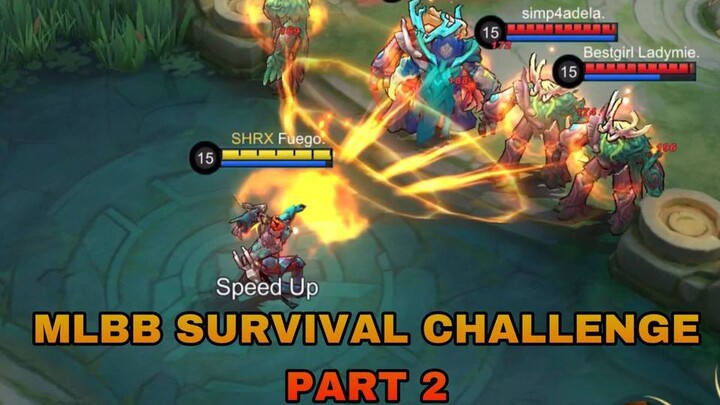 MLBB Survival Challenge Marksman vs 5 Belerick