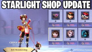 STARLIGHT SHOP UPDATE 2024 MOBILE LEGENDS