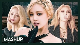 【混音】CUBE的女人们！(G)I-DLE x CLC x 金泫雅《Oh my god x No x Lip&Hip》MASHUP
