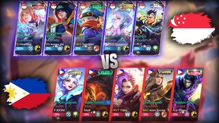 Meta 2 Support!! Mathilda x Angela Singapore vs. Lancelot Philippines! | National Arena Contest MLBB