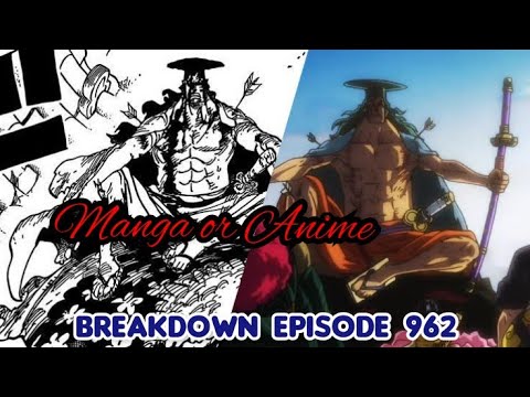 Manga Or Anime Puas Breakdown One Piece Episode 962 Usai Review One Piece 1004 Bilibili