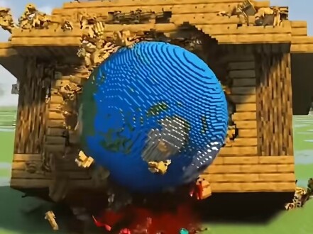 Minecraft: Earth vs. Buildings!