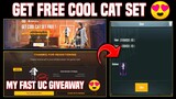 Pubg Mobile New Event | Get Free Cool Cat Set For Free 😍