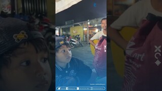 Momen Pengamen Cilik Bawakan Lagu Spontan Sindiri Anak Kecil, Si Bocil Langsung Terdiam