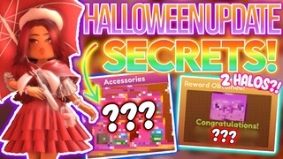 NEW HALLOWEEN UPDATE SECRETS! 2 HALOS, NEW MAP, & MORE ITEMS! ROBLOX Royalty Kingdom 2 Tea