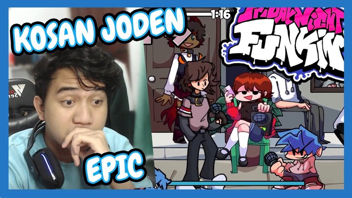 EPIC Banget Nih Mod - Kosan Joden @Joni Denta  - FNF Mod