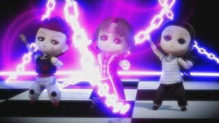 MMD HxH chibi trio - five more hours 60fps