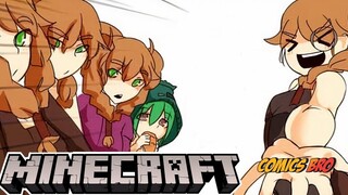 【Minecraft 俄语配音漫画】看看我的铁傀儡！