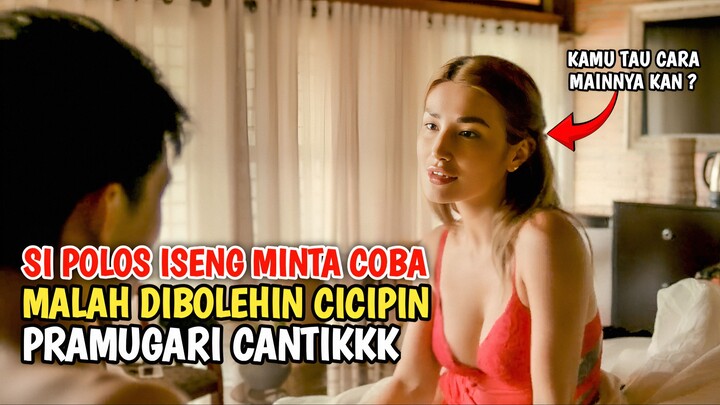 PRIA CULUN BERHASIL MENCICIPI PRAMUGARI CANTIK #alurceritafilm
