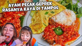 TERSEMBUNYI!! NASI AYAM GEPREK PSIKOPAT! SAMBEL PETIR SEPUASNYA