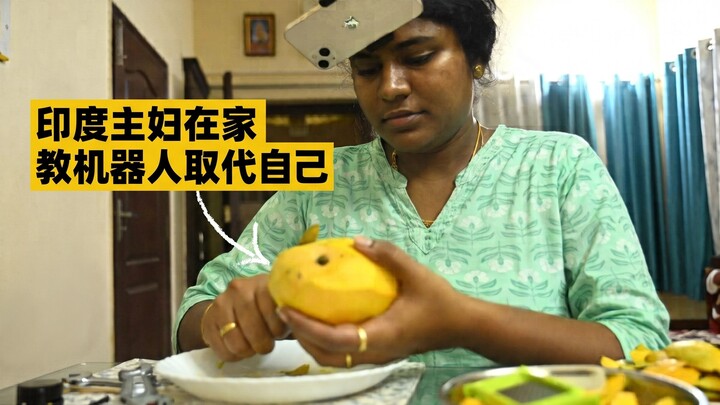 Bà nội trợ Ấn Độ quay video làm việc nhà tại nhà, một giờ được 19 rupee