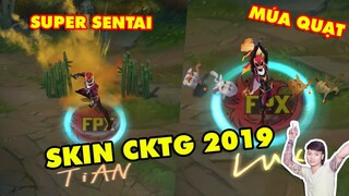 Cực sốc với trang phục CKTG 2019 FPX ăn theo Super Sentai: Vayne múa quạt, Gangplank trẻ trâu LMHT