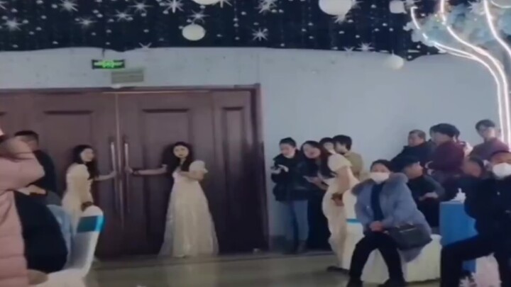 Groom: This... this isn't right, is it?