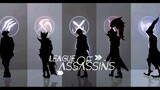 【King of Glory MMD】Yewang Tiantuan-Get Up&Move!!- Look at the silhouette and guess the wild dad seri