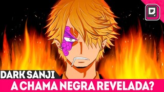 A CHAMA NEGRA REVELADA? O DESPERTAR DE DARK SANJI EXPLICADO E  PODER DA ESPIRAL  - ONE PIECE 1057